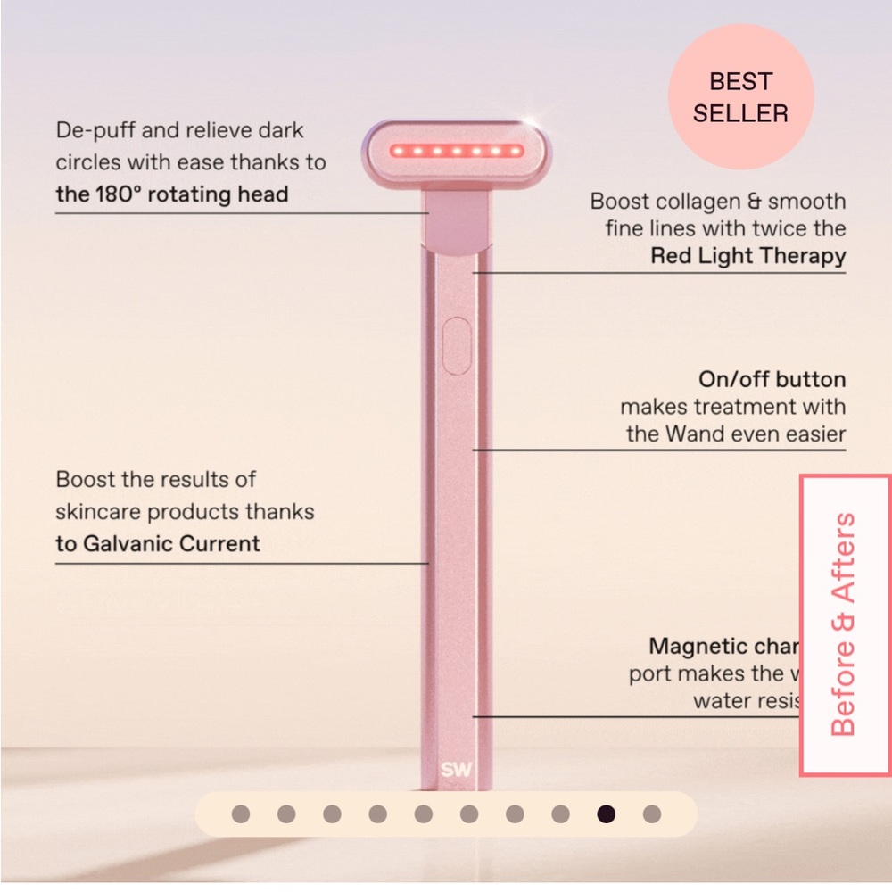 Solawave 4 in 1 radiant red light wand